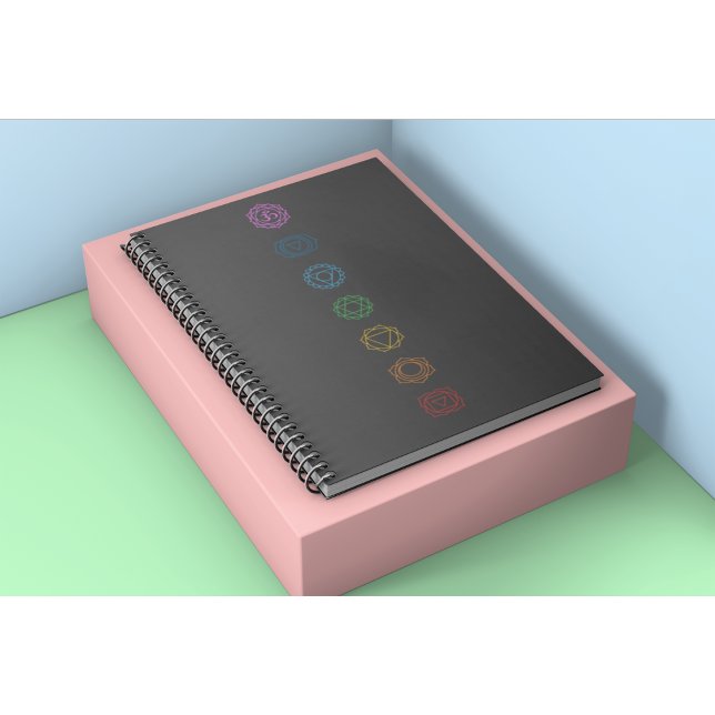 Espiral Caderno dos 7 Chakras (Criador carregado)