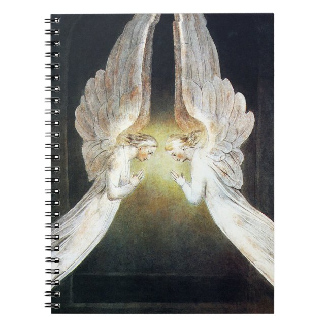 Espiral Caderno dos anjos de William Blake (Frente)