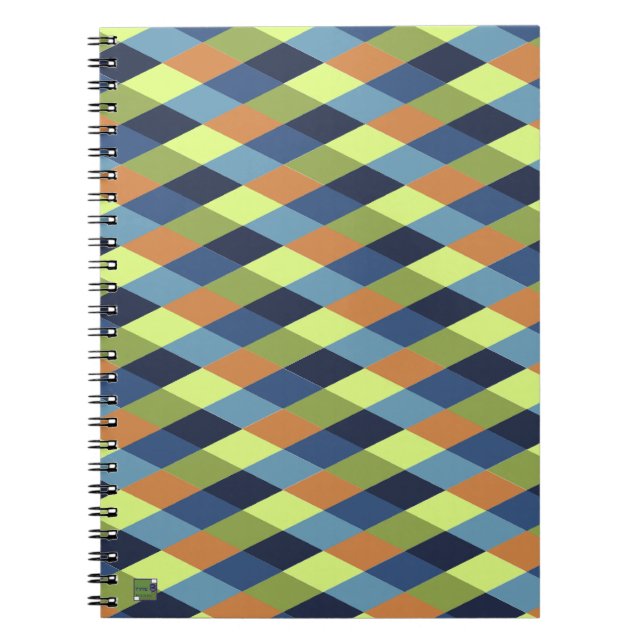 Espiral Caderno dos diamantes de B (Frente)