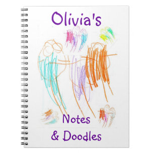 Espiral Caderno dos Doodles de Olivia