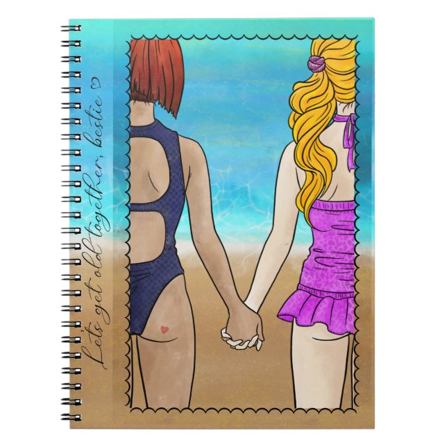 Espiral Caderno dos Melhores Amigos (Frente)