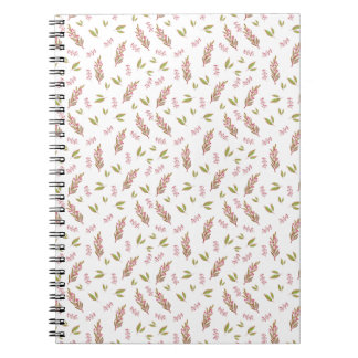 Espiral Caderno e Diário Floral Danity