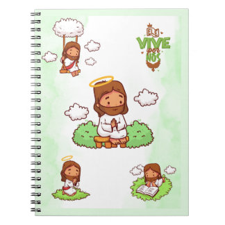 Espiral Caderno Ele vive por nós