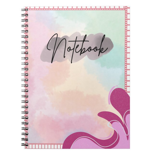 Espiral Caderno Elegante 🎀 (Frente)
