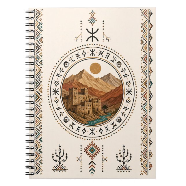 Espiral Caderno elegante (Frente)