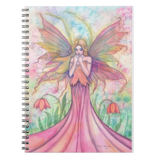 Espiral Caderno Encantado da Fada das Flores Silvestres