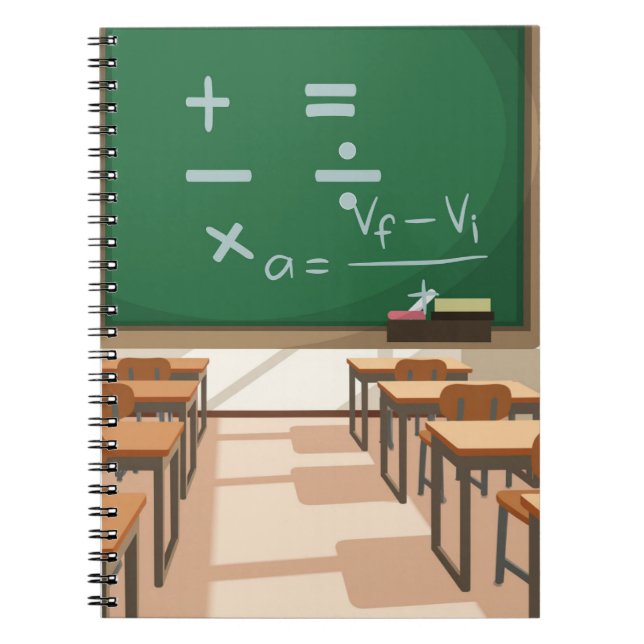 Espiral Caderno Escolar (Frente)