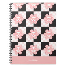 Caderno escolar Checkers Girl