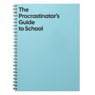 Espiral Caderno Escolar do Procrastinador