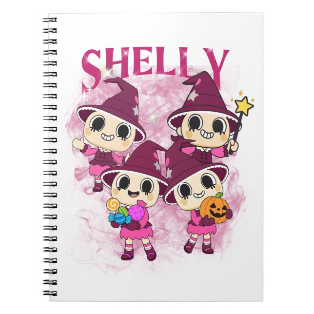 Espiral Caderno Escolar Mundo do Shelly Dandy  (Frente)