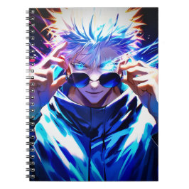 Espiral Caderno Estilo Anime