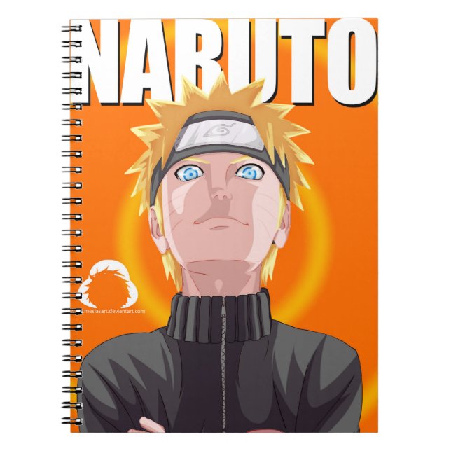 Espiral Caderno Estilo Anime (Frente)