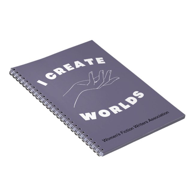 Espiral Caderno Eu Crio Mundos (Lado Direito)