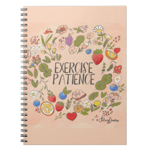Espiral Caderno Exercise Patience 8,5 x 11