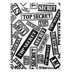 Espiral Caderno extremamente secreto
