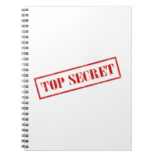 Espiral Caderno extremamente secreto