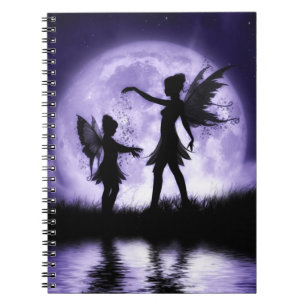 Espiral Caderno feericamente das irmãs