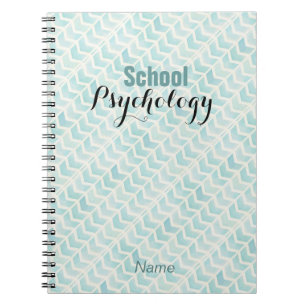 Espiral Caderno feito sob encomenda da psicologia da