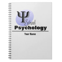 Caderno feito sob encomenda da psicologia da