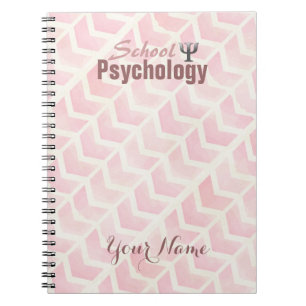 Espiral Caderno feito sob encomenda da psicologia da