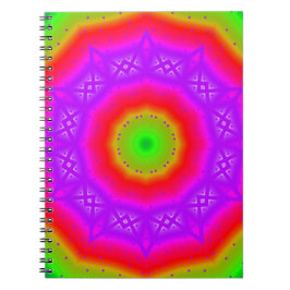 Espiral Caderno feliz das cores