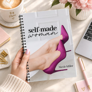 Espiral Caderno Feminino Empresária Girl Boss Feminino