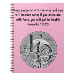 Espiral Caderno Femme Delivrance