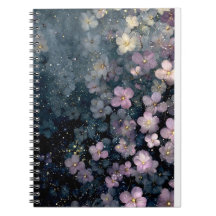 Caderno floral