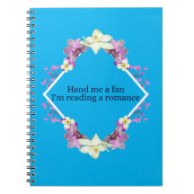 Caderno Floral Amante de Romance