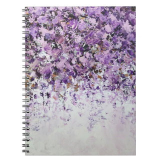 Espiral Caderno floral dos começos novos