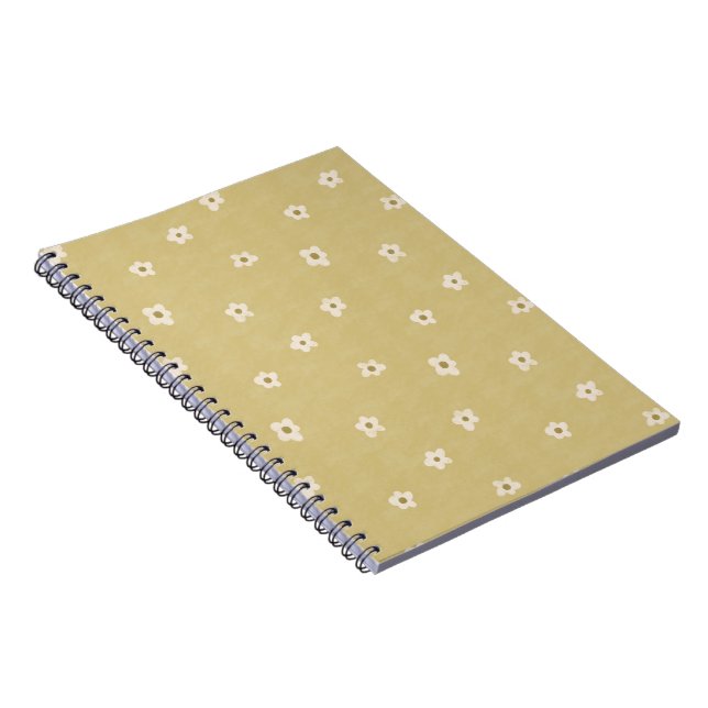 Espiral Caderno Floral Fofo (Lado Direito)
