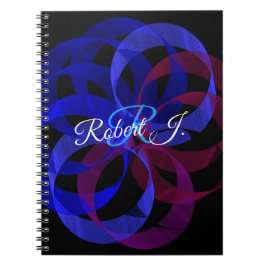 Espiral Caderno Geométrico Figura 8