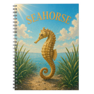 Espiral Caderno GeoSaga do Cavalo-Marinho do Mar