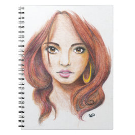 Espiral Caderno Ginger Girl