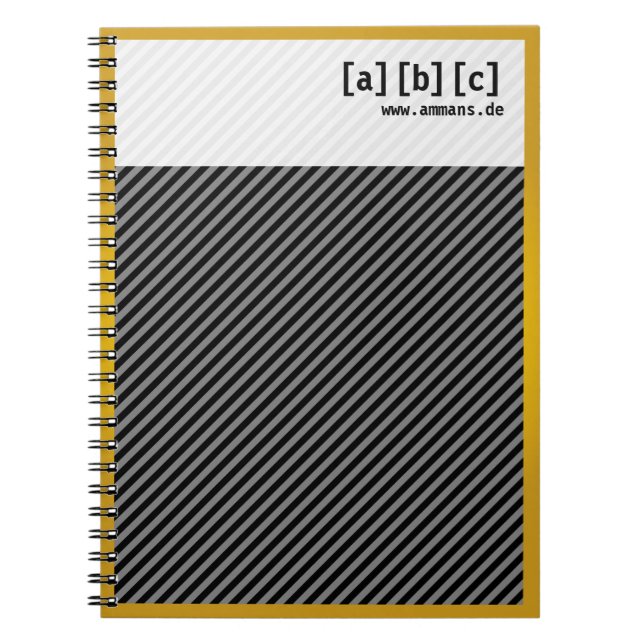 Espiral Caderno Goldrand (Frente)