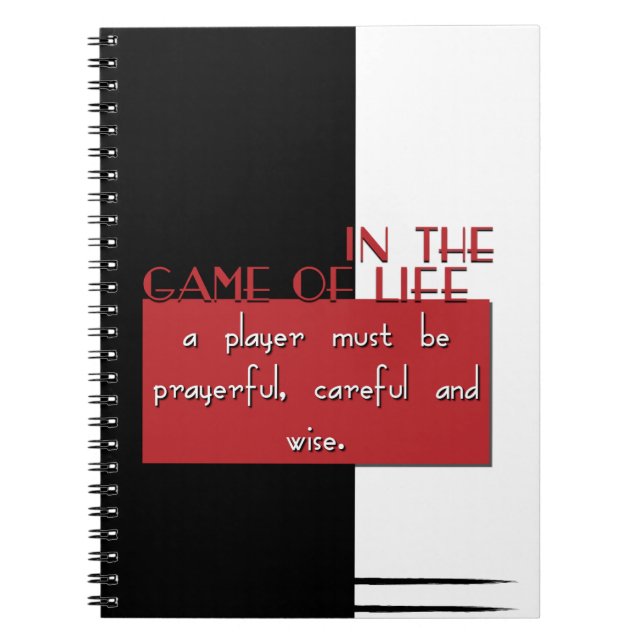 Espiral Caderno Home do jogo ou da estada (Frente)