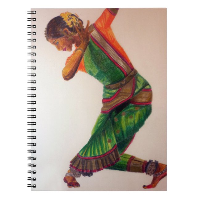Espiral Caderno indiano da dança II (Frente)