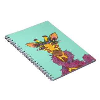 Espiral Caderno inspirado africano subtil