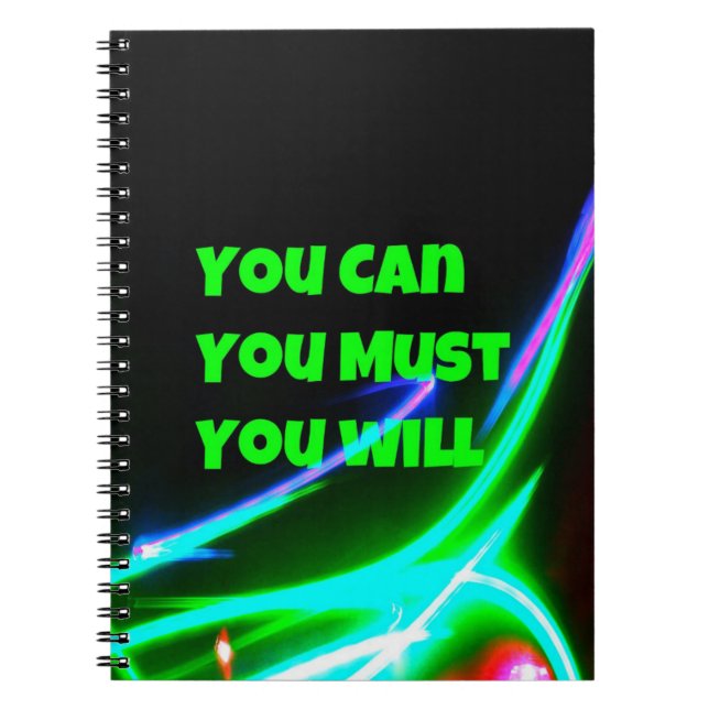 Espiral Caderno inspirador (Frente)
