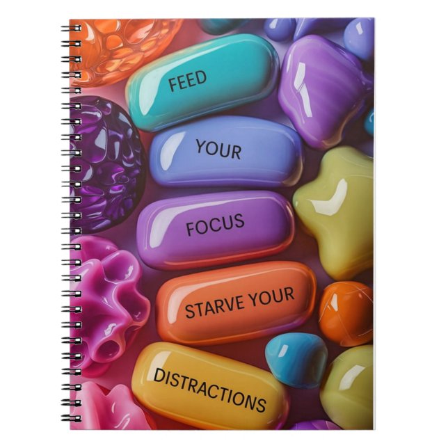 Espiral Caderno Inteligente A4 | Caderno Inteligente Barat (Frente)