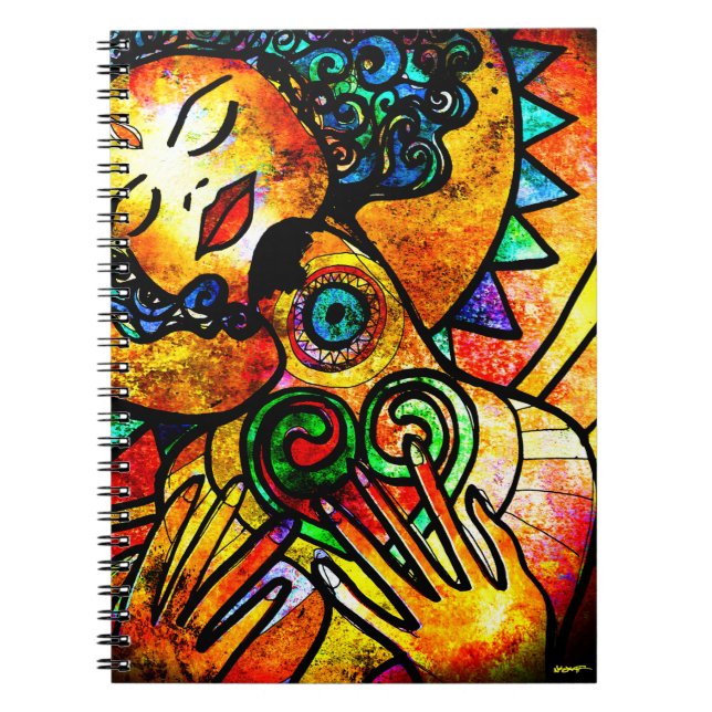 Espiral Caderno interno da conexão (Frente)