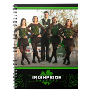 Espiral Caderno irlandês dos dançarinos do orgulho