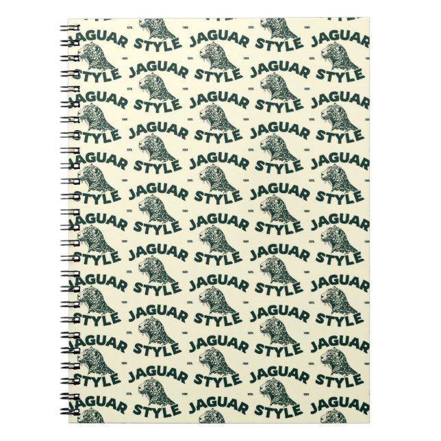 Espiral Caderno Jaguar (Frente)