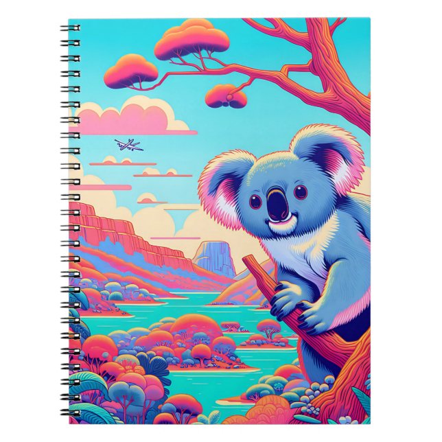 Espiral Caderno Koala Sonhos do Outback (Frente)