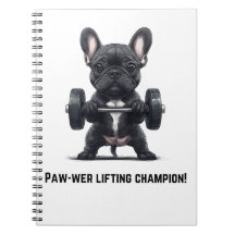 Caderno Levantador de Patinhas Frenchie