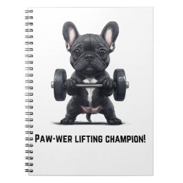 Espiral Caderno Levantador de Patinhas Frenchie