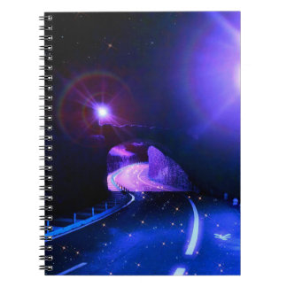 Espiral Caderno Liminal Noturno