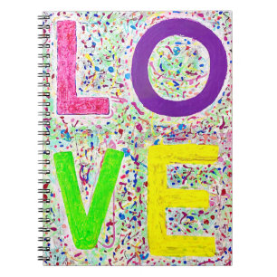 Espiral Caderno LOVE