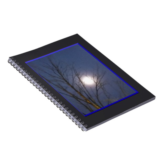 Espiral Caderno Luz da Lua da Manhã (Lado Direito)