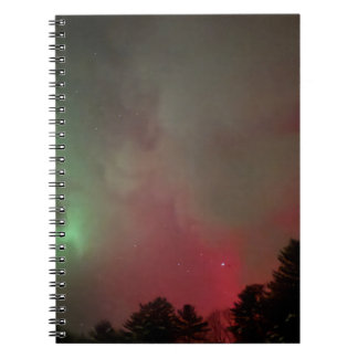 Espiral Caderno Luzes do Norte Malvadas